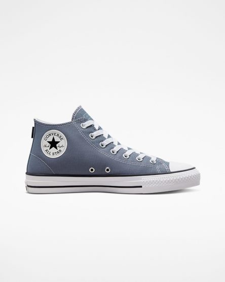 Zapatillas Skate Converse CONS Chuck Taylor All Star Pro Mujer Gris Blancas Negras | PE 580LWE